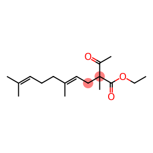 4,8-Decadienoic acid, 2-acetyl-2,5,9-trimethyl-, ethyl ester, (E)-