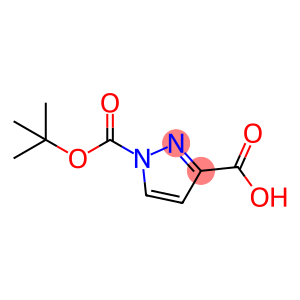 1H-Pyrazole-1,3-dicarboxylic acid, 1-(1,1-dimethylethyl) ester