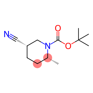 CIS-5-CYANO-2-METHYL-PIPERIDINE-1-CARBOXYLIC ACID TERT-BUTYL ESTER