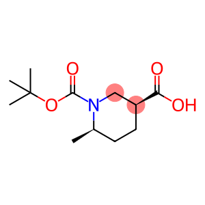1,3-Piperidinedicarboxylic acid, 6-methyl-, 1-(1,1-dimethylethyl) ester, (3S,6R)-