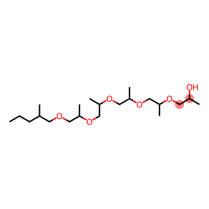 4,7,10,13,16-Pentaoxaheneicosan-2-ol,5,8,11,14,18-pentamethyl-