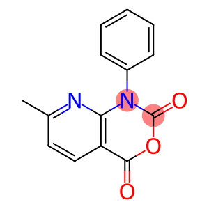 2H-Pyrido[2,3-d][1,3]oxazine-2,4(1H)-dione, 7-methyl-1-phenyl-