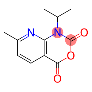 2H-Pyrido[2,3-d][1,3]oxazine-2,4(1H)-dione, 7-methyl-1-(1-methylethyl)-