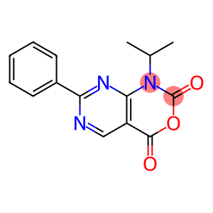 1-isopropyl-7-phenyl-1H-pyrimido[4,5-d][1,3]oxazine-2,4-dione
