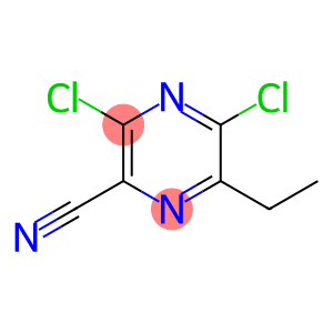 2-Pyrazinecarbonitrile, 3,5-dichloro-6-ethyl-