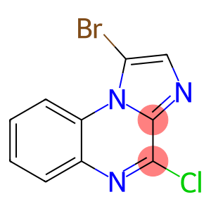Imidazo[1,2-a]quinoxaline, 1-bromo-4-chloro-