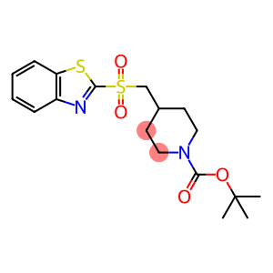 tert-Butyl 4-[(1,3-benzothiazol-2-ylsulfonyl)-methyl]piperidine-1-carboxylate