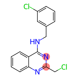 N-(3-氯苄基)-2-(氯甲基)喹唑啉-4-胺