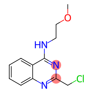 2-(Chloromethyl)-N-(2-methoxyethyl)quinazolin-4-amine