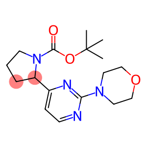 tert-Butyl 2-(2-morpholin-4-ylpyrimidin-4-yl)-pyrrolidine-1-carboxylate