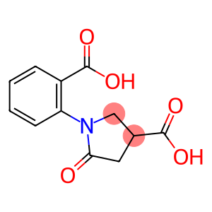 1-(2-Carboxyphenyl)-5-oxopyrrolidine-3-carboxylic acid