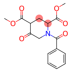 2,4-Piperidinedicarboxylic acid, 1-benzoyl-5-oxo-, 2,4-dimethyl ester