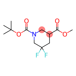 1-O-tert-butyl 3-O-methyl 5,5-difluoropiperidine-1,3-dicarboxylate