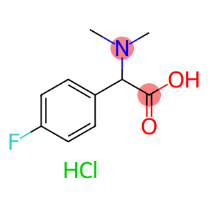 (Dimethylamino)(4-fluorophenyl)acetic acid hydrochloride