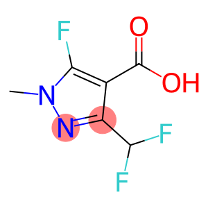 3-(Difluoromethyl)-5-fluoro-1-methyl-1H-pyrazole-4-carboxylic acid