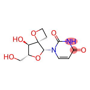 1-((4R,5R,7R,8R)-8-hydroxy-7-(hydroxymethyl)-1,6-dioxaspiro[3.4]octan-5-yl)pyrimidine-2,4(1H,3H)-dione