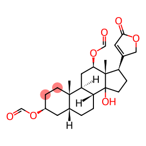 Card-20(22)-enolide,3,12-bis(formyloxy)-14-hydroxy-, (3b,5b,12b)- (9CI)