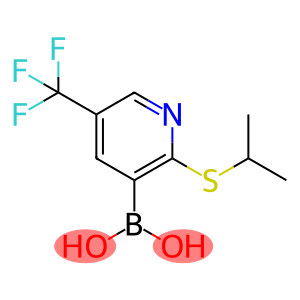 (2-(Isopropylthio)-5-(trifluoromethyl)-pyridin-3-yl)boronic acid