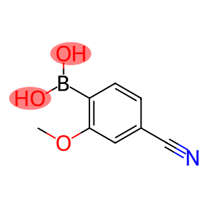 4-氰基-2-甲氧基苯基硼酸