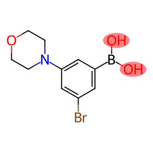 Boronic acid, B-[3-bromo-5-(4-morpholinyl)phenyl]-