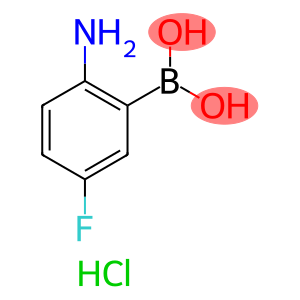 (2-氨基-5-氟苯基)硼酸盐酸盐