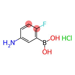 5-Amino-2-fluorophenylboronic acid, HCl