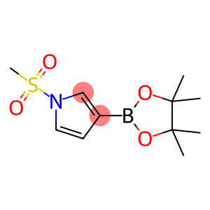 1-(甲基磺酰基)-3-(4,4,5,5-四甲基-1,3,2-二氧杂硼烷-2-基)-1H-吡咯