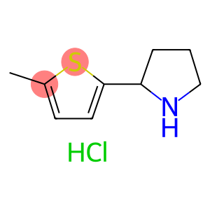 2-(5-methylthiophen-2-yl)pyrrolidine hydrochloride