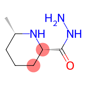 2-Piperidinecarboxylicacid,6-methyl-,hydrazide,cis-(9CI)