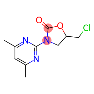 5-(Chloromethyl)-3-(4,6-dimethylpyrimidin-2-yl)-1,3-oxazolidin-2-one