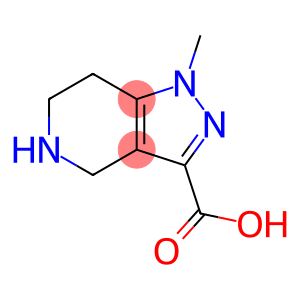 1-methyl-1H,4H,5H,6H,7H-pyrazolo[4,3-c]pyridine-3-carboxylic acid hydrochloride