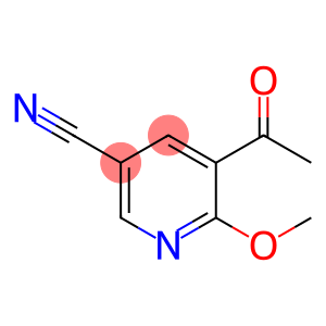 3-Pyridinecarbonitrile, 5-acetyl-6-methoxy-