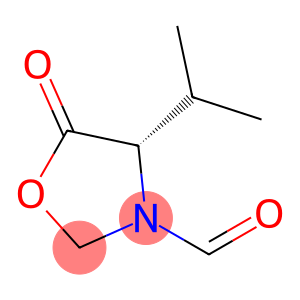 3-Oxazolidinecarboxaldehyde, 4-(1-methylethyl)-5-oxo-, (S)- (9CI)