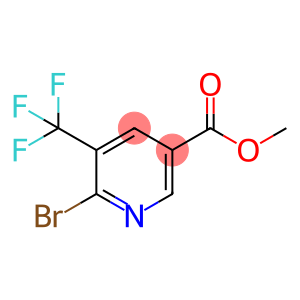 3-Pyridinecarboxylic acid, 6-bromo-5-(trifluoromethyl)-, methyl ester