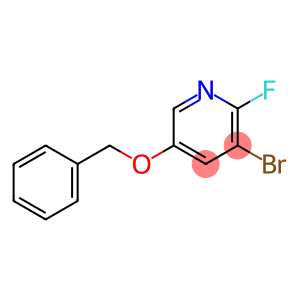 Pyridine, 3-bromo-2-fluoro-5-(phenylmethoxy)-