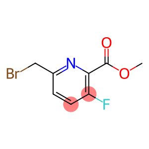 2-PYRIDINECARBOXYLIC ACID, 6-(BROMOMETHYL)-3-FLUORO-, METHYL ESTER