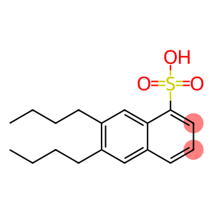 1-Naphthalenesulfonic acid, 6,7-dibutyl-