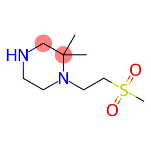 1-(2-Methanesulfonylethyl)-2,2-dimethylpiperazine