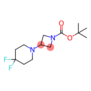 1-Azetidinecarboxylic acid, 3-(4,4-difluoro-1-piperidinyl)-, 1,1-dimethylethyl ester