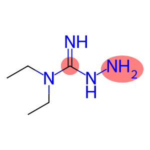 Hydrazinecarboximidamide, N,N-diethyl- (9CI)