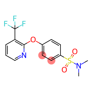 N,N-Dimethyl-4-{[3-(trifluoromethyl)-pyridin-2-yl]oxy}benzenesulfonamide