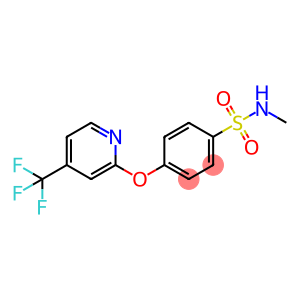 N-Methyl-4-{[4-(trifluoromethyl)pyridin-2-yl]oxy}benzenesulfonamide