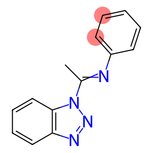 (NE)-N-[1-(1H-1,2,3-Benzotriazol-1-yl)ethylidene]aniline