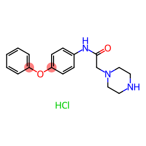 1-piperazineacetamide, N-(4-phenoxyphenyl)-