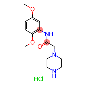 N-(2,5-二甲氧苯基)-2-哌嗪-1-基乙酰胺二盐酸盐