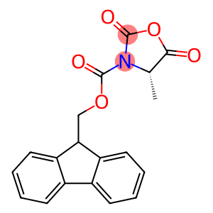 3-Oxazolidinecarboxylic acid, 4-methyl-2,5-dioxo-, 9H-fluoren-9-ylmethyl ester, (4S)-