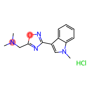 5-[(DIMETHYLAMINO)METHYL]-3-(1-METHYL-1H-INDOL-3-YL)-1,2,4-OXADIAZOLEHCL