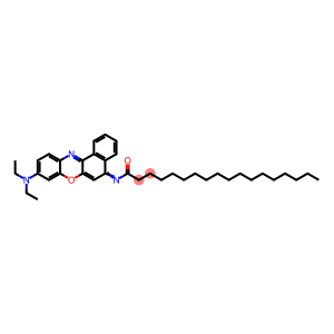 3-十八烷酰亚氨基-7-(二乙胺基)-1,2-苯并吩嗪