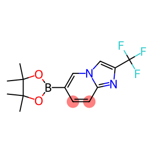 6-(4,4,5,5-四甲基-1,3,2-二氧硼烷-2-基)-2-(三氟甲基)咪唑并[1,2-A]吡啶