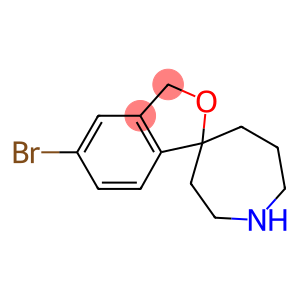 Spiro[4H-azepine-4,2'(3'H)-benzofuran], 5'-broMo-1,2,3,5,6,7-hexahydro-